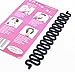 Urparcel Women Hair Braiding Tool Roller With Hair Twist Styling Bun Maker