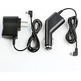 Eagleggo Car Charger+AC/DC Power Adapter Cord For Texas Instruments TI-Nspire CX and TI-Nspire CX CAS, TI 84 Plus C Silver Edition, and TI 84 Plus CE Graphing Calculators.
