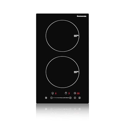 thermomate 12" Induction Cooktop, 2 Boost Burners, Black