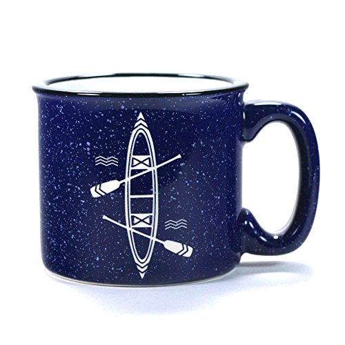 CANOE Coffee Mug - NAVY BLUE - Thumbnail 4