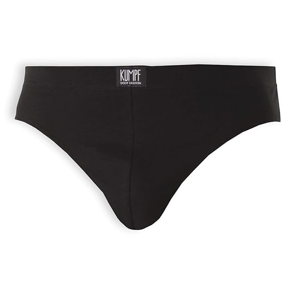 Kumpf Herren Slip ohne Eingriff 3er Pack I Unterhose für Herren aus 100% Bio Baumwolle I Herrenslips mit Gummibund I Single J