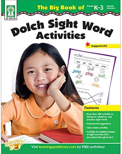 The Big Book of Dolch Sight Word Activities, Grades K - 3