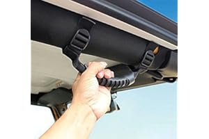 EFORCAR(TM) 2pcs Grab Handles Roll Bar Grab Bar Easy-to-Fit for Off Road Enthusiasts