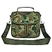 Kindness Footprint Camo Lunch Bag Insulated Lunch Box Detachable Adjustable Strap… (Camo Green)