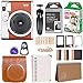 Fujifilm Instax Mini 90 Instant Camera + Fuji Instax Film (20 Sheets) + Giant Accessories Bundle(12 Piece) (Brown)