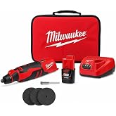 Milwaukee Electric - M12TRADE BRUSHLESS Rotary Tool KIT
