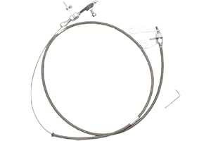 for Ford C-4 Stainless Kick Down Cable Transmission Kickdown Trans