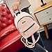AutumnFall Women Casual Backpack Rucksack Cute School Backpack (Pink)