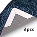 BOWERBIRD Rug Grippers - Anti Curling and Non Slip Rug Gripper. Flatten Rug Corners, Stop Sliding - Ideal Alternative to Rug Pad, Carpet Tape and Rug Tape for Hard Floors