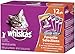 WHISKAS TENDER BITES Favorite Selections Variety Pack Wet Cat Food Pouches 3 Ounces (Pack of 48)