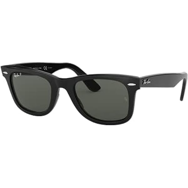 Amazon.com: Ray-Ban Sunglasses RB 2140 901/58 Wayfarer Black Green
