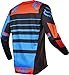 Fox Racing 180 Falcon Youth Boys Off-Road Motorcycle Jerseys - Black/Orange / Small