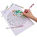 Gel Pens Set For Adult Coloring Books Premium Ink Gel Pens Set With Case Includes 48 Artist Quality Coloring Pens for Drawing Painting Writing