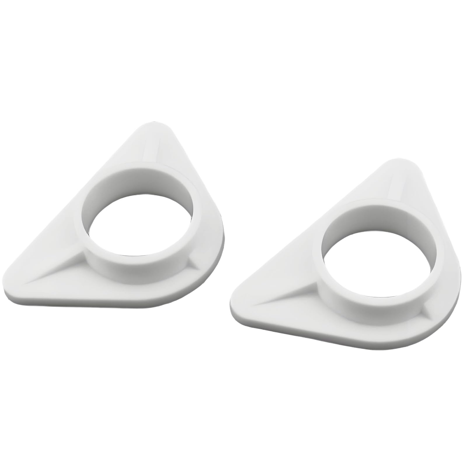 SANTUO 2Pcs Sink Reinforcement Stabiliser for Sink Faucets Fittings on Stainless Steel Sinks 36mm Inner Diameter Plastic Material Stability Reduce Wobbling for Sink Faucets