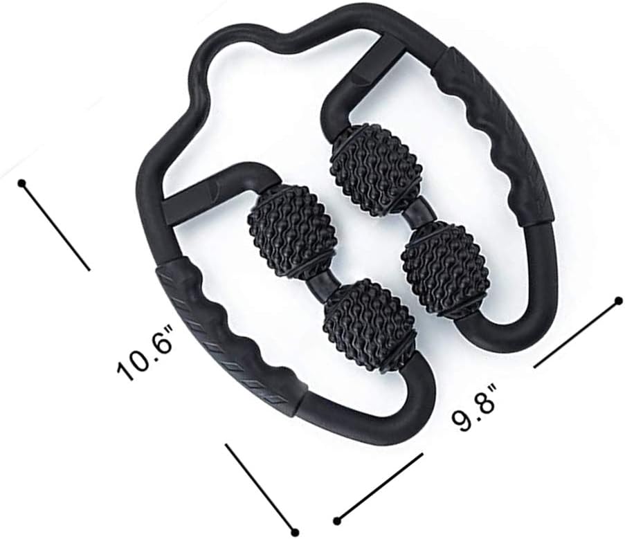 Upgrade Wrap Muscle Roller Stick - Manual Massage Sticks Tools-Muscle Roller Massager for Relief Muscle Soreness,Cramping and Tightness,Help Legs and Arms Recovery（Black） …: Health & Personal Care