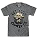 Tee Luv Men's Smokey Bear T-Shirt - Get Your Smokey On Graphic Tee Shirt, Graphite Heather, M