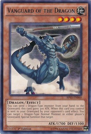Yu-Gi-Oh! - Vanguard of the Dragon (BP03-EN060) - Battle Pack 3: Monster League - 1st Edition - Rare