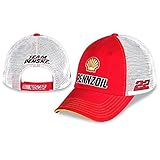 NASCAR Adult-Driver/Sponsor-Trucker Adjustable Hat/Cap-Joey Logano #22- Pennzoil