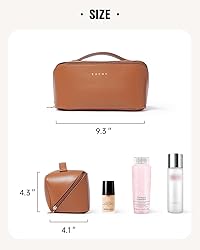 EACHY Travel Makeup Bag,Large Capacity Cosmetic