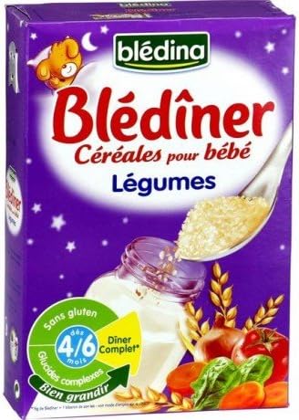 Bledina Cereales Blediner 250 G 4 6 Mois Legumes Amazon Fr Bebes Puericulture