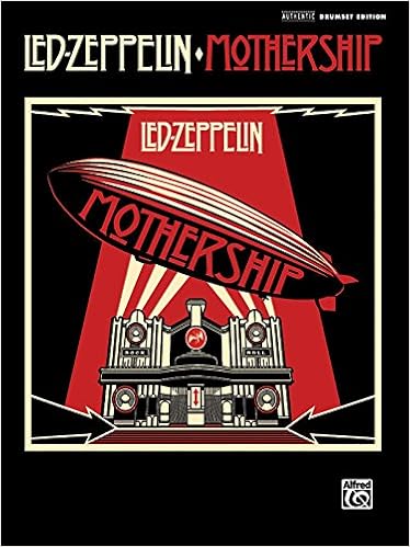 Led Zeppelin Mothership Authentic Drumset Led Zeppelin 0038081349015 Amazon Com Books