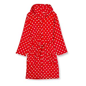 Playshoes Badjas voor meisjes met stippen