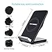 Ostart Qi Samsung Wireless Charger, Fast Wireless Charging Pad with 2 Coils, Cooling Fan for Samsung Galaxy S8/ S8+/ S7/ S7 Edge/ S6 Edge+/ Note 5 and Other Qi-enabled Smart Devices, Black