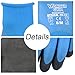 bouti1583 Wonder Grip Safety Waterproof Resistance Work Latex Gardening Nylon Gloves