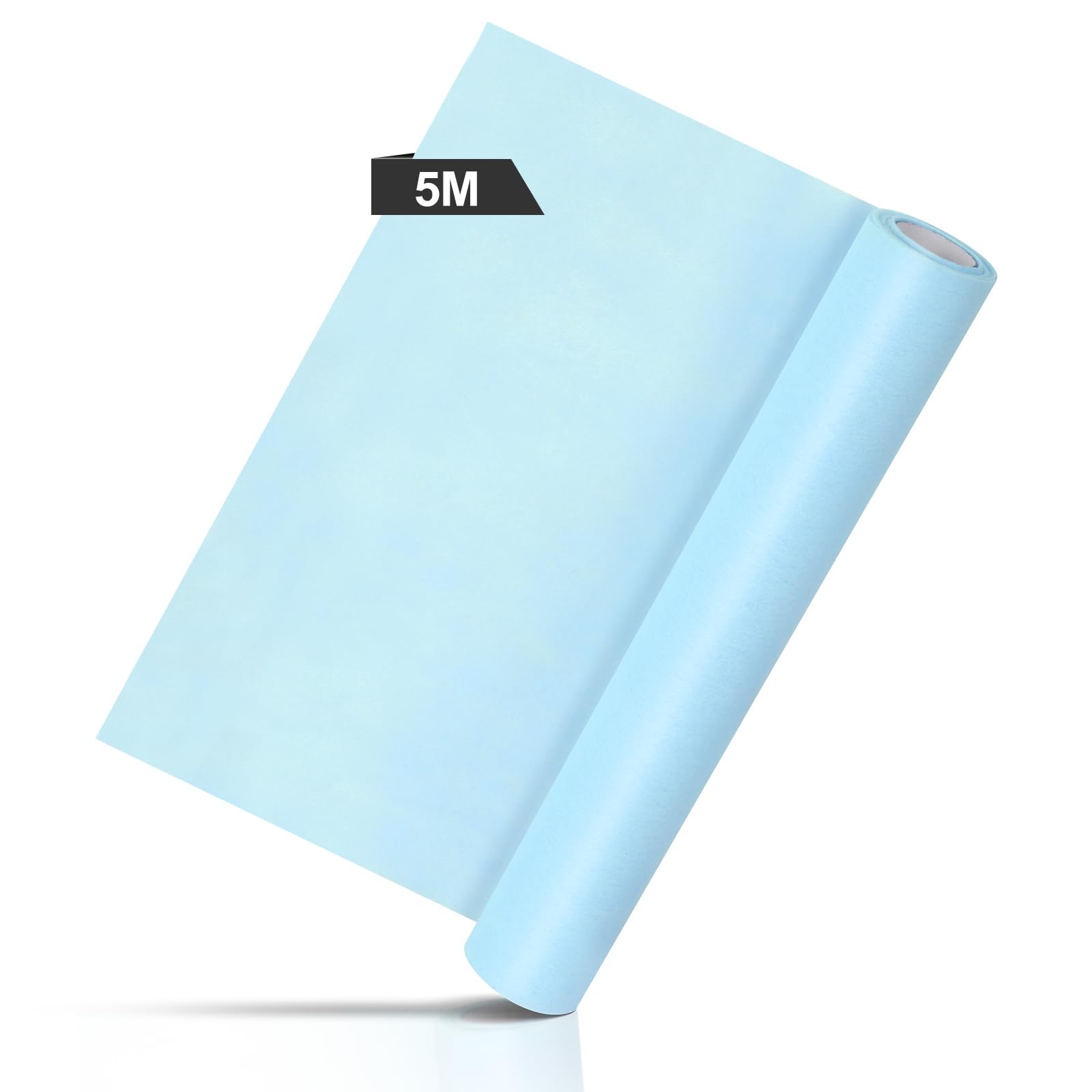 AiQInu 5M Blue Fleece Table Runner Table Decoration Centerpiece Table Runner Decorative Table Cloth