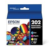 Epson T202 Claria Standard-Capacity Ink Cartridge Multi-Pack - Black and Color (CMYK)