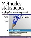 Image de Méthodes statistiques appliquées au management: Pack Premium FR : Livre + eText + MyMathLab | version française - Licence étudiant 12 mois