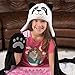 Fin Fun Panda Wearable Hooded Blanket for Kids - Kids Wearable Blanket Hoodie - Super Soft Polyester Snuggie, Cozy Blanket with Realistic Animal Details - For Girls & Boys