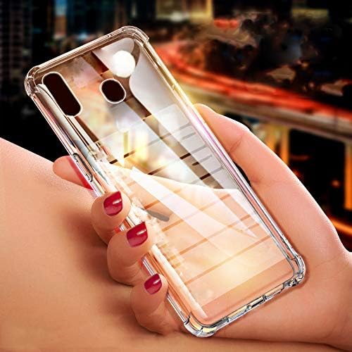 Compatible with Galaxy A30 Case, Galaxy A20 Case,Clear Anti-Scratch Shock Absorption Cover Case for Samsung Galaxy A30 Case - Crystal Clear