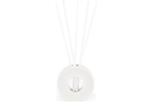 ScentAir Infused Liquidless Reeds | Includes 25 Flameless Reeds and 1 Decorative Vase, White | Essential Oil Aroma Diffuser Sticks | Fresh Spa Scents | Gifting Fragrance | Pine Forest