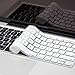 Kuzy - WHITE Keyboard Silicone Cover Skin for Macbook / Macbook Pro 13