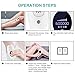 IPL Permanent Hair Removal Device 600,000 Flashes and 8 Energy Levels Facial Whole Body At-Home Painless Hair Removal System for Women and Men