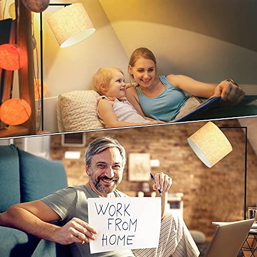 PESRAE Floor Lamp for Living Room, LED Floor Lamp with Remote Control, 4 Color Temperature LED