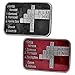 Buckle Rage Adult Unisex Crossword Puzzle Bad F Word Funny Belt Buckle