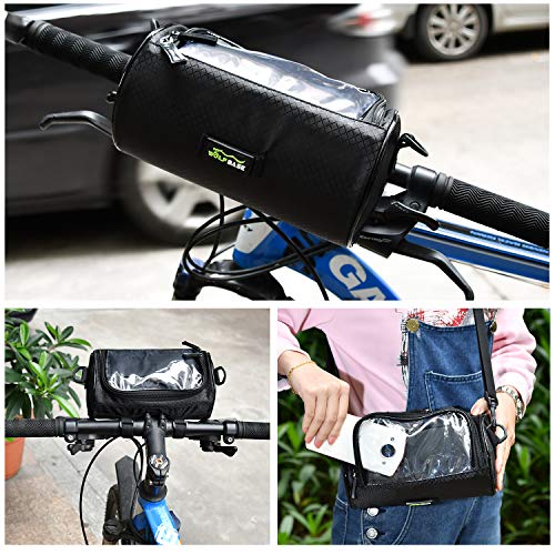 image for Oranlife Bike Handlebar Bag Waterproof Front Bag Bicycle Storage Bag w