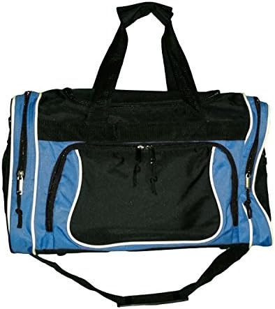 19 inch Gym Bag, Deluxe Sports Duffle Bag w/Multiple Pockets