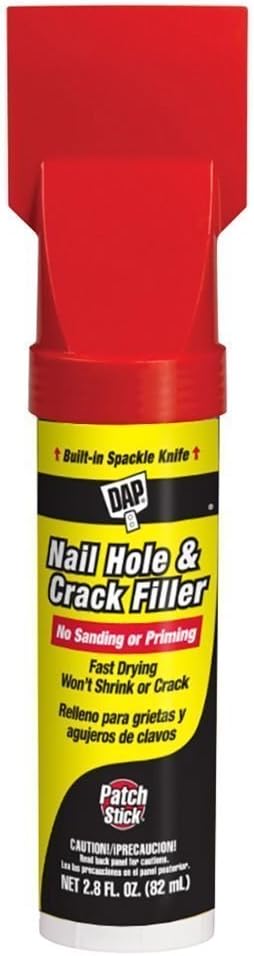 Dap 12314 12 Pack 2.8 oz. Patch Stick Nail Hole and Crack Filler, White