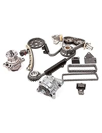 Evergreen tk8010wopt Chevrolet Suzuki h25 a H27 A V6 Timing Kit de cadena con bomba de aceite Bomba de agua (con engranajes)
