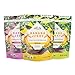 Wild Joy Goods Banana Jerky Organic Vegan Jerky, Paleo, No Added Sugar, Gluten Free Plant- Based Snack - Variety Flavor, 3 oz bags (3 Pack)