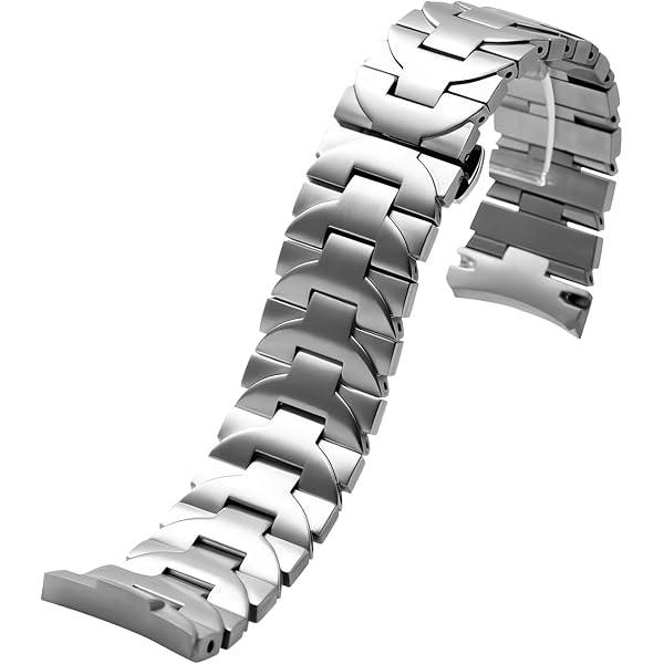 Bracelet De Montre En Cuir Grain Alligator 22mm - Couleur Gris, Tang Blanc, Court, Pour Panerai Ou Autre