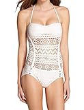 Women Sexy Strappy One Piece Swimsuit Swimwear Bathing Monokini Push Up Padded Bikini