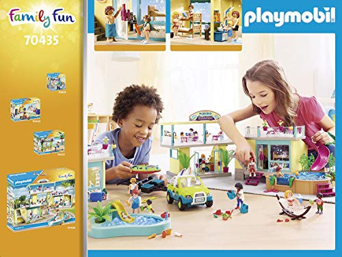 PLAYMOBIL Family Fun 70435 Bungalow mit Pool, ab 4 Jahren – Bild 5
