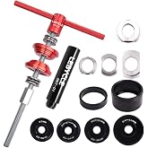 Bicycle Bearing Press Removal Tool，Bicycle Bearing Puller Install Tool, Bike Bottom Bracket Removal Tool Kit, Bicycle Bearing Press Kit BB73 BB86 BB30 BB91 BB92 PF30, MTB Road Bicycle Repair Tools