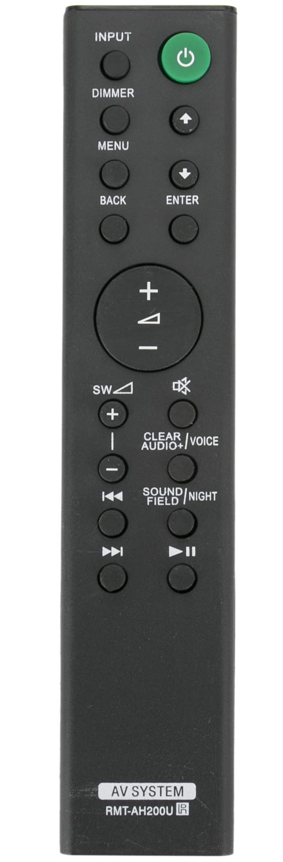 ALLIMITY RMT-AH200U Remote Control Replacement for Sony AV System HT-CT390 SA-CT390 SA-CT390 HT-RT3 SA-WRT3 SS-RT3