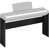 penypeal L85 Keyboard Stand for Adult Compatible for Yamaha P71//P45/P-125/P-128/P35Keyboard, Wooden, Black