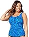 Swimsuits for All Women's Plus Size Tankini Top